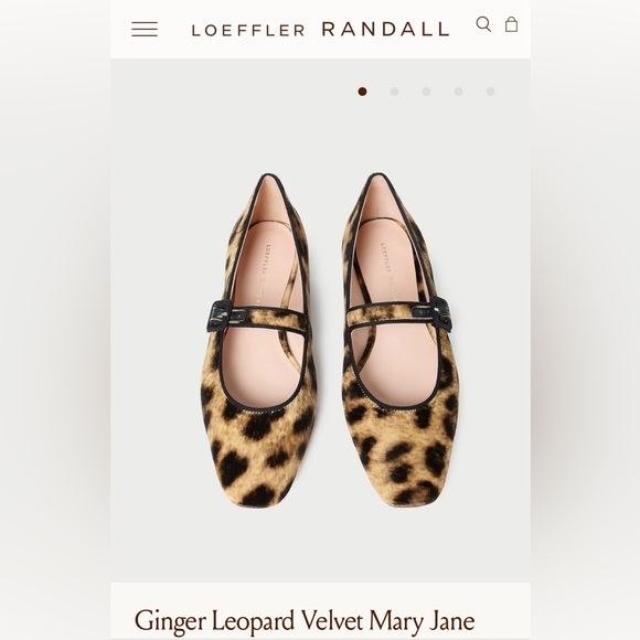 Loeffler Randall Ginger velvet Mary Jane flat - Picture 6 of 7